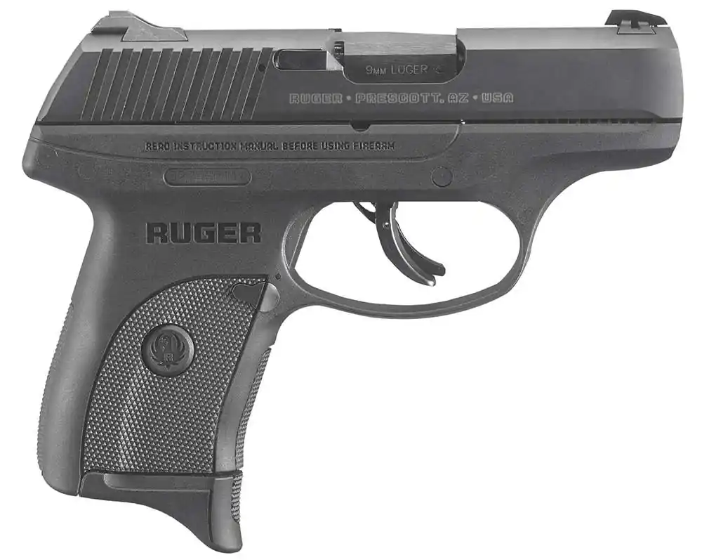 Ruger LC9s Pro Double 9mm Luger 3.12" 7+1 No Manual Safety Black Polymer Grip/Frame Grip Blued
