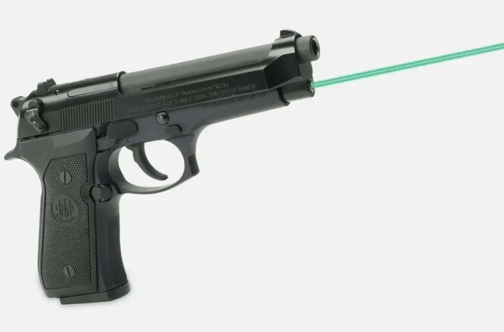 LaserMax LMS1441G Guide Rod Beretta/Taurus Green Laser 5mW Beretta 92,96/Taurus 92,99,100,101 520 nm Wavelength