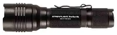 Streamlight 88054 ProTac HL USB 1000/380/65 Lumens LED Aluminum Black Anodized Lithium with 120V AC/12V DC USB Charge Cords