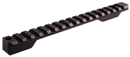 Talley PLM258700 Picatinny Rail with 20 MOA For Remington 700 Long Action with 8-40 Screws Black Matte Finish