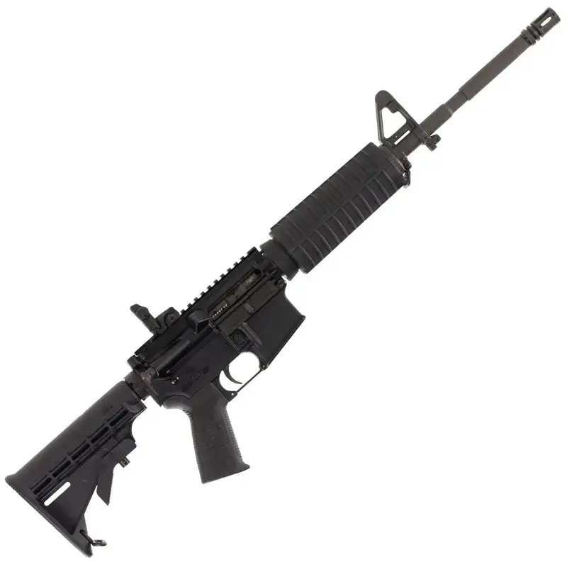 Spikes STR5025M4S ST-15 LE M4 Carbine 223 Rem,5.56x45mm NATO 16" No Magazine Black Hard Coat Anodized 6 Position Spikes Tactical M4 Stock