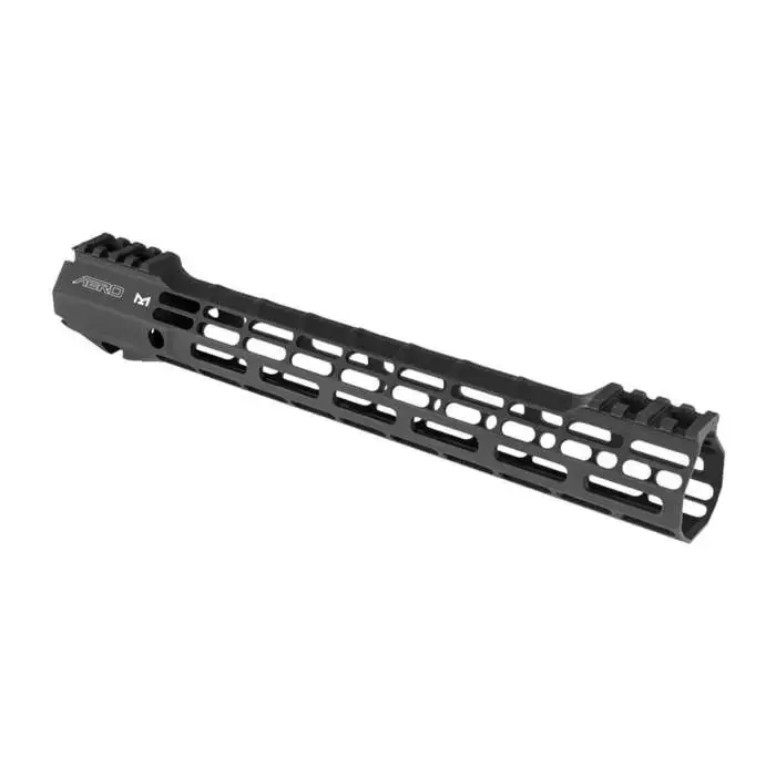 Aero Precision APRA500104A Atlas S-One Handguard AR-15 Black Hardcoat Anodized Aluminum 12" M-LOK