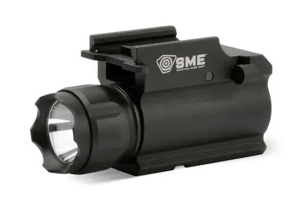 SME SMEWL Pistol Light Rail Mount White Cree LED 250 Lumens Black Aluminum