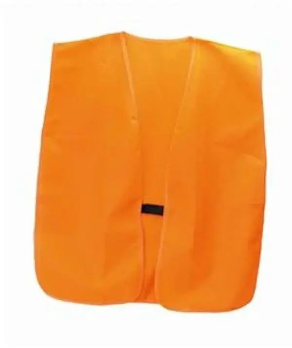 HME VESTOR Safety Vest OSFA Blaze Orange Polyester