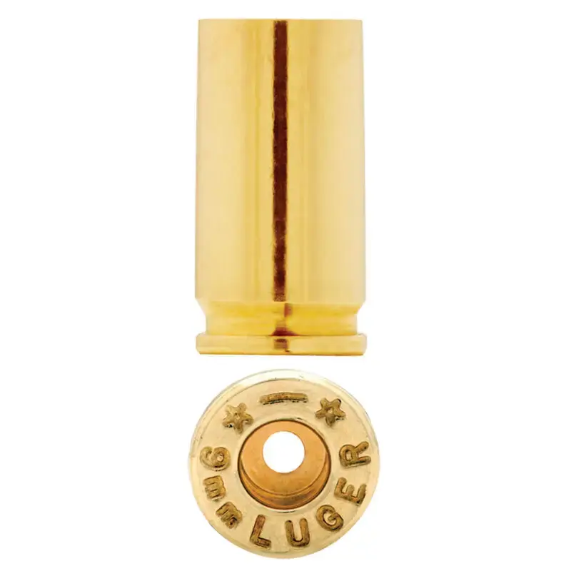 Starline Brass STAR9EUP100 Handgun 9mm Luger Unprimed Brass 100 Per Bag
