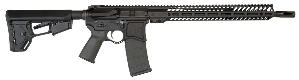 Seekins Precision 0011300057 NX 223 Rem,5.56x45mm NATO 16" 30+1 Black Hard Coat Anodized Adjustable Magpul ACS-L Stock
