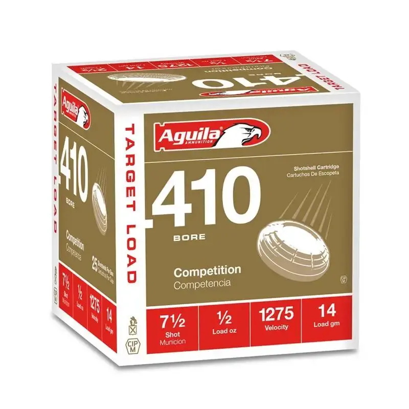 Aguila 1CHB4137 Sub-Gauge 410 Gauge 2.50 1/2 oz 7.5 Shot 25 Round Box