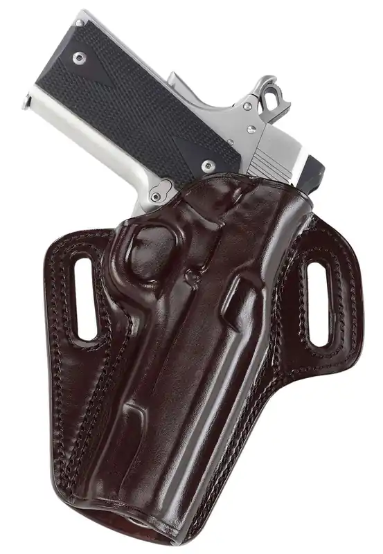 Galco CON666B Concealable Black Leather Belt 1911 4" Right Hand