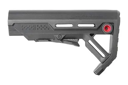 Strike VIPERESMOD1BKBLU Viper MOD1 Mil-Spec AR-15/M-16 Black/Blue Polymer Stock