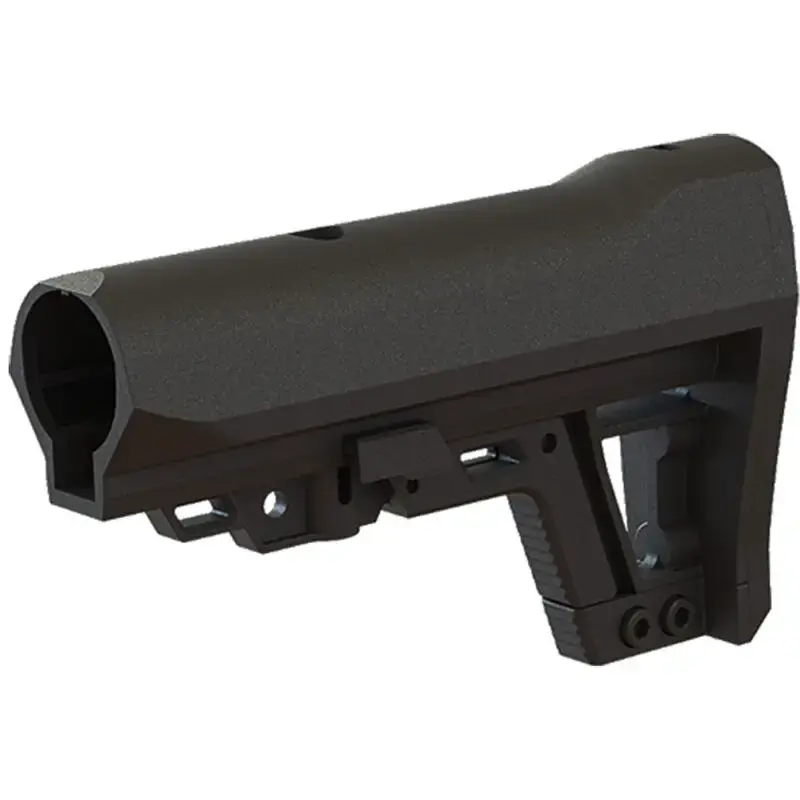 Aim Sports ARAMSOL Advanced Modular Stock 6 Position Black Synthetic for AR15/M4
