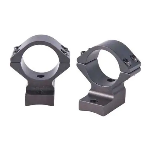 Talley 940707 Light Weight Ring/Base Combo Medium 2-Piece Base/Rings For Ruger 10/22 Black Matte Anodized Finish 1" Diameter