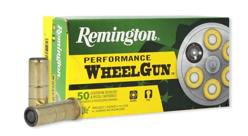Remington Ammunition RPW38S3 Performance WheelGun 38 Special 148 gr Targetmaster Lead WC Match 50 Round Box