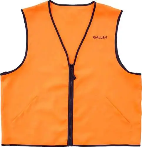 Allen 15765 Deluxe Hunting Vest Medium Orange Polyester