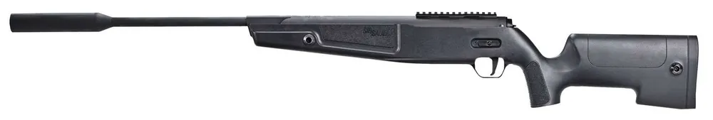 Sig Sauer Airguns AIRASP20 ASP20 with Suppressor Gas Piston 177 Pellet 1rd Black Black Synthetic Stock