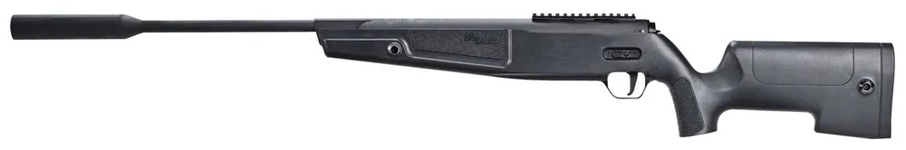 Sig Sauer Airguns AIRASP20 ASP20 with Suppressor Gas Piston 22 Pellet 1rd Black Black Synthetic Stock