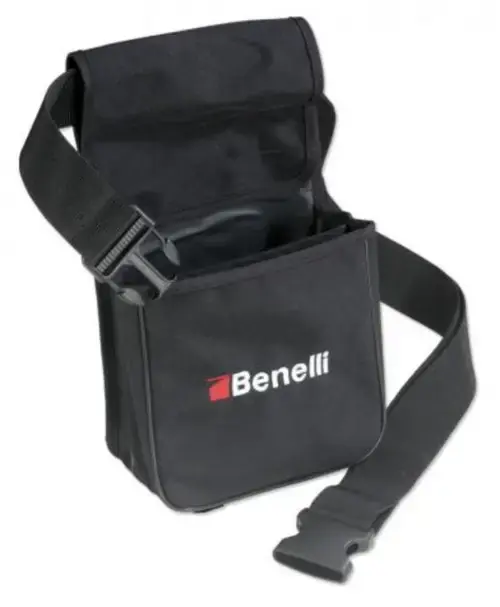 Boyt Harness 23284 Classic Divided Shell Pouch 50 Rounds Black Leather 26"-50"