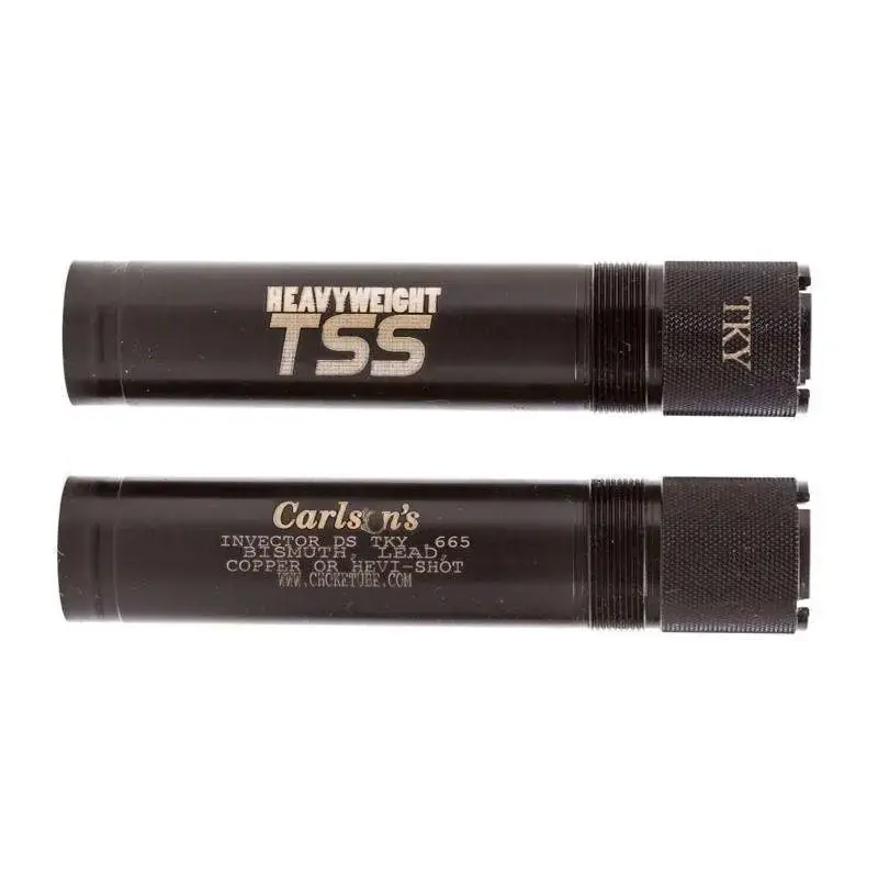 Carlsons 38025 TSS Turkey Invector DS 12 Gauge 17-4 Stainless Steel Black