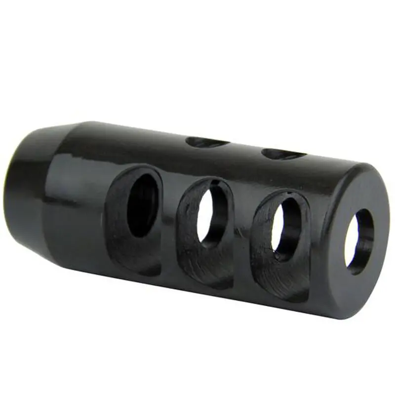 TacFire MZ10023B Compact 308 Win Compensator 5/8"-24 tpi Black Nitride Steel
