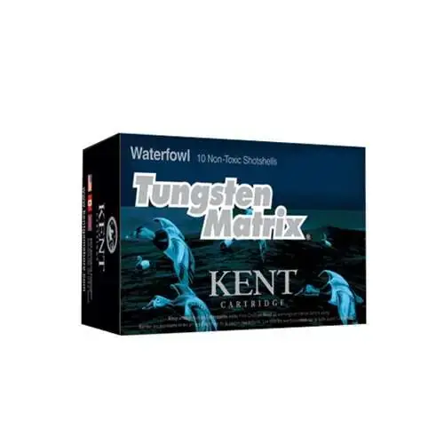 Kent Cartridge C203NT323 Tungsten Matrix 20 Gauge 3 1-1/8 oz 3 Shot 10 Round Box