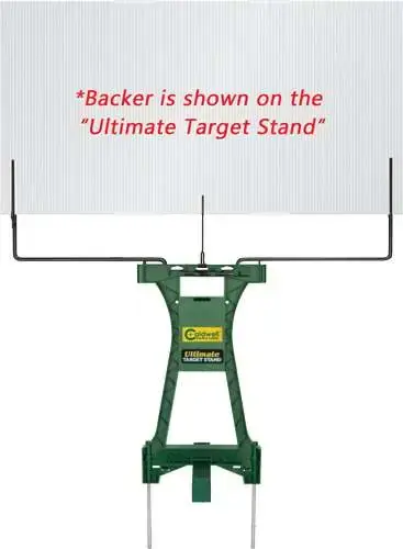 Caldwell 707100 Ultimate Target Stand Replacement Backers Plastic 10.5" W x 24" H x 2" D 2 Per Pack