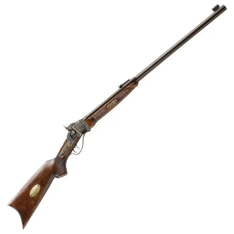 Italian Firearms Group (IFG) S769457 1874 Sharps Old West 45-70 Gov 30" Walnut Color Case Hardened Right Hand