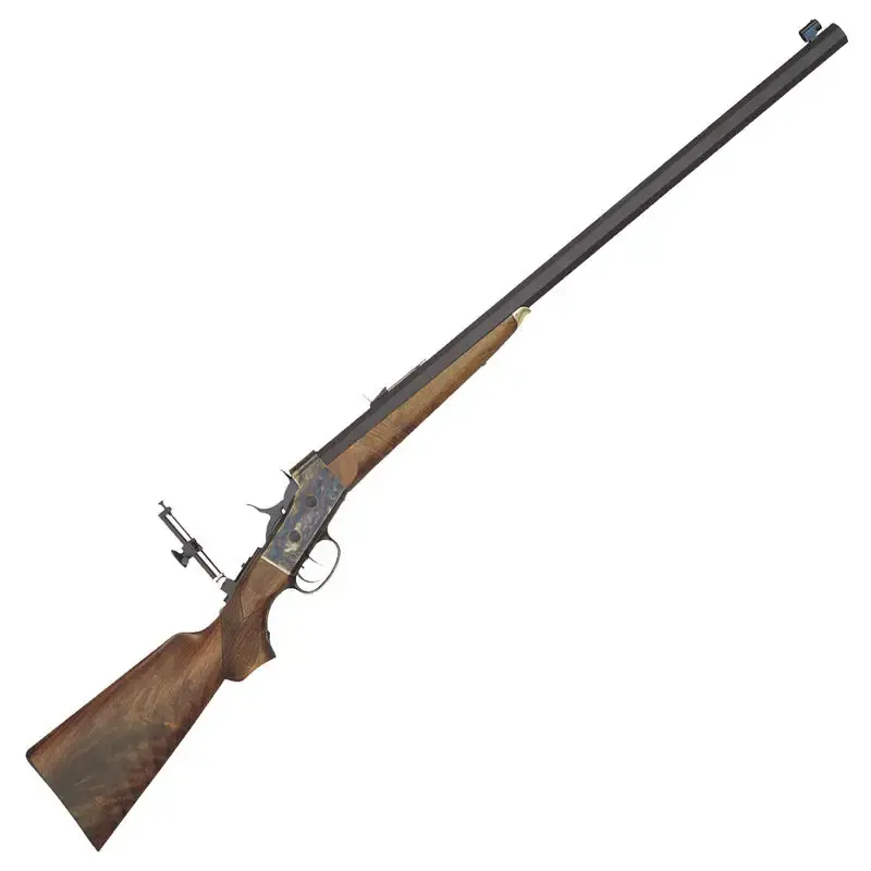 Italian Firearms Group (IFG) S822457 Rolling Block Creedmoor #2 45-70 Gov 1 30" Walnut Blued Right Hand