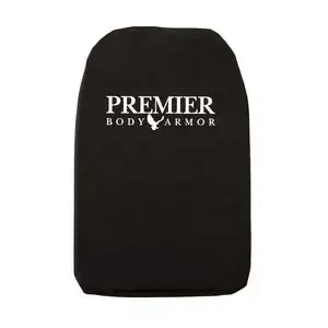 Premier Body Armor BPP9009 Backpack Panel Universal Body Armor Level IIIA 11x16.5 Kevlar Core w/500D Cordura Shell Black