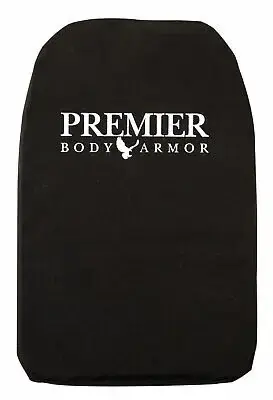 Premier Body Armor BPP9017 Backpack Panel Vertx Gamut/Commuter Body Armor Level IIIA Kevlar Core w/500D Cordura Shell Black