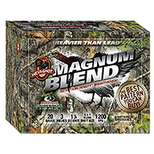 Hevishot 2567 Magnum Blend 20 Gauge 3 1-1/4 oz 5,6,7 Shot 5 Round Box