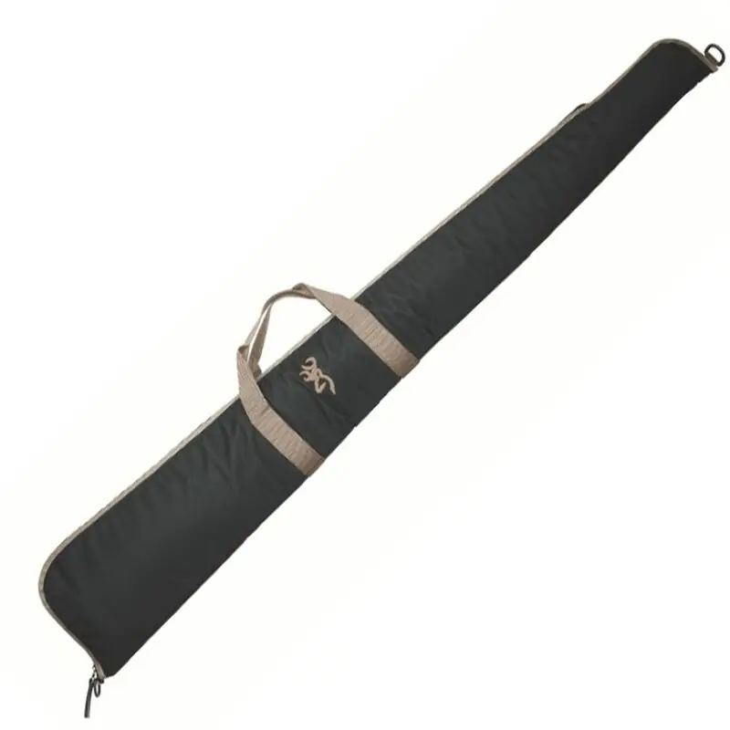 Browning 1410049152 Plainsman Rifle Case 52" Black with Tan Trim