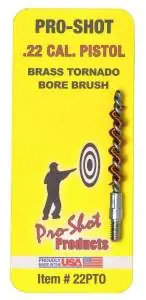 Pro-Shot 22PTO Tornado Bore Brush .22 Cal Pistol 8-32 Bronze
