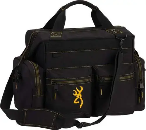 Browning 121095899 Shooting Bag Black & Gold Black & Gold Shooting Bag