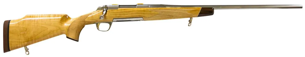 Browning 035332288 X-Bolt White Gold 28 Nosler 3+1 22" Satin Stainless Gloss AAA Maple Right Hand
