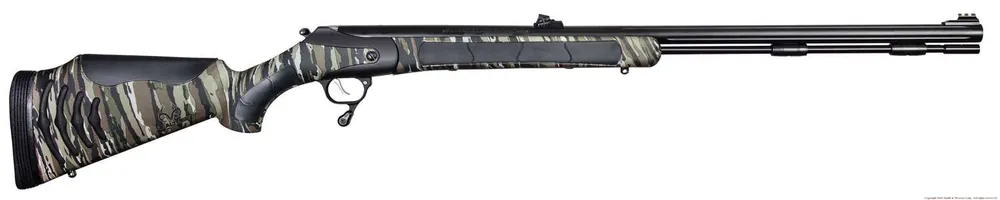 T/C Arms 12277 Triumph Bone Collector 50 Cal 28" 209 Primer Black Weather Shield Realtree Original Synthetic Stock