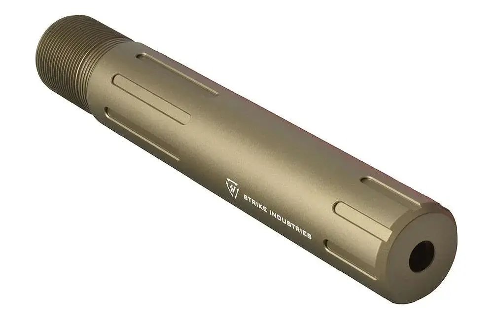 Strike ARCARPRESLICKFDE Receiver Extension Tube AR Pistol Platform Flat Dark Earth Aluminum AR Carbine