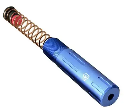 Strike ARSPRESLICKBLU Buffer Tube AR Pistol Platform Blue Anodized Aluminum Handgun