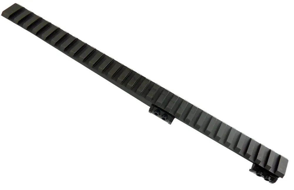 CZ 19019 Weaver Extended Rail Adapter with 20 MOA For CZ 550 1-Piece Style Black Finish