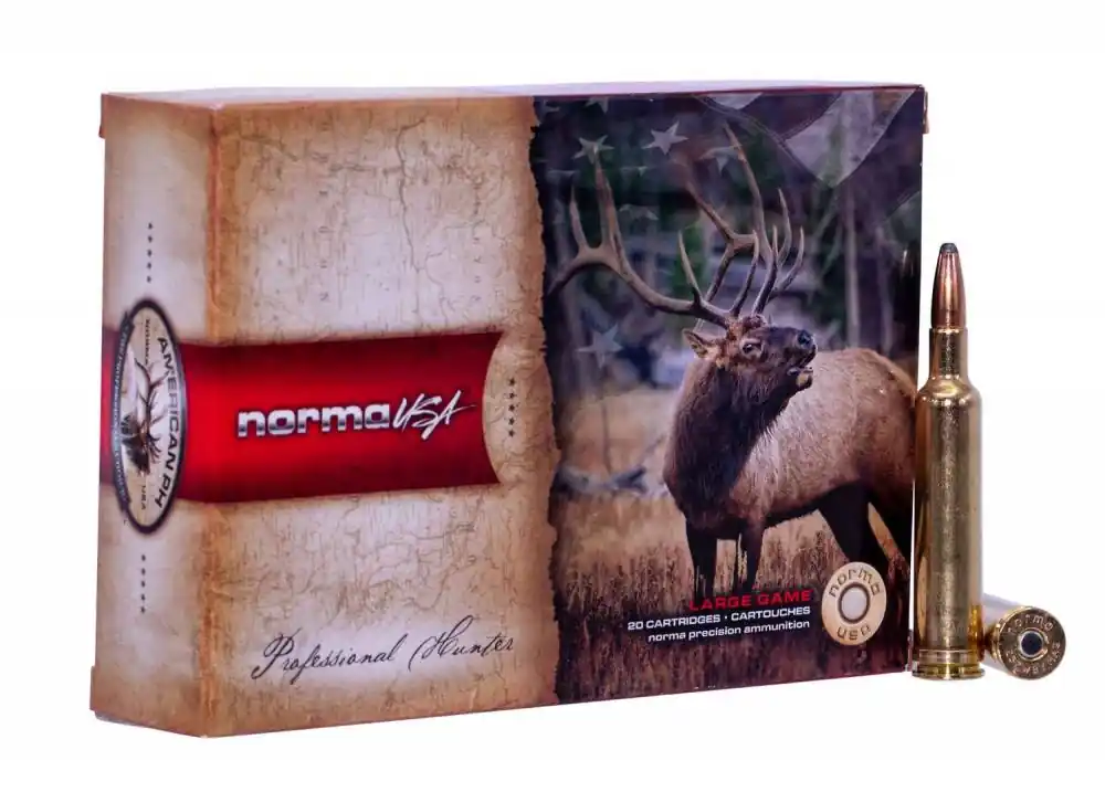Norma Ammunition (RUAG) 20166082 American PH 257 Wthby Mag 100 gr Soft Point (SP) 20 Round Box