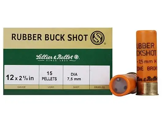 Sellier & Bellot SB12RBB Shotgun 12 Gauge 2.75 25 Round Box