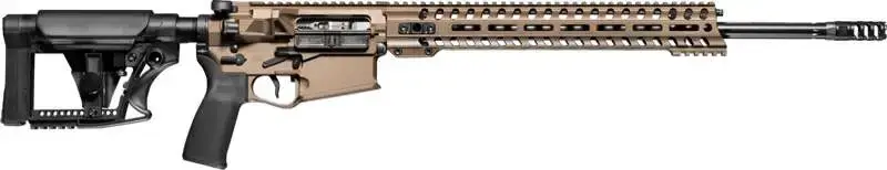 Patriot Ordnance Factory Revolution Gen4 6.5 Creedmoor 20" 20+1 Burnt Bronze Adjustable Magpul PRS Stock