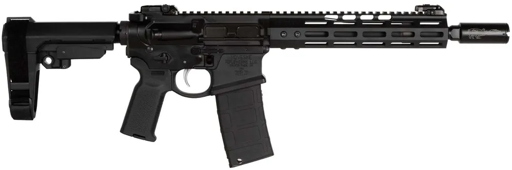 Noveske 02000805 Light Shorty Gen 4 5.56x45mm NATO 10.50" 30+1 Black Anodized SBA3 Pistol Brace Stock Black Magpul K2 Grip