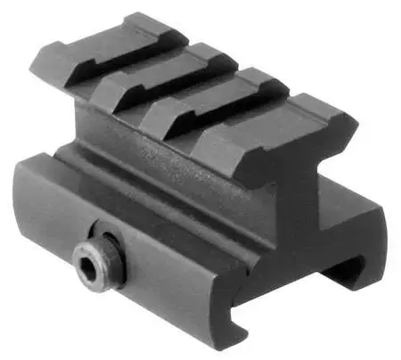 Aim Sports ML110 Riser Mount AR-Platform 0.75" Medium Profile Black Hardcoat Anodized 1.60" Long