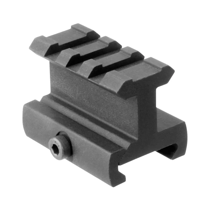 Aim Sports ML111 Riser Mount AR-Platform 1" High Profile Black Hardcoat Anodized 1.60" Long