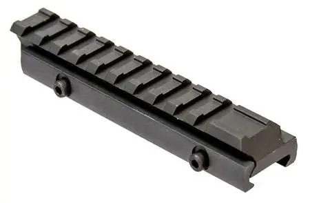 Aim Sports MT012L Riser Mount Low AR-Platform .25" Low Profile Black Hardcoat Anodized 5" Long