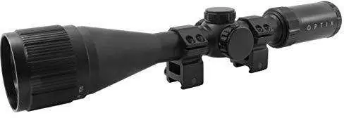 BSA HS4518X44A Optix Hunting Series 4.5-18x 44mm AO Obj 21.20-5.30 ft @ 100 yds FOV 1" Tube Matte Black Finish Illuminated BDC-8