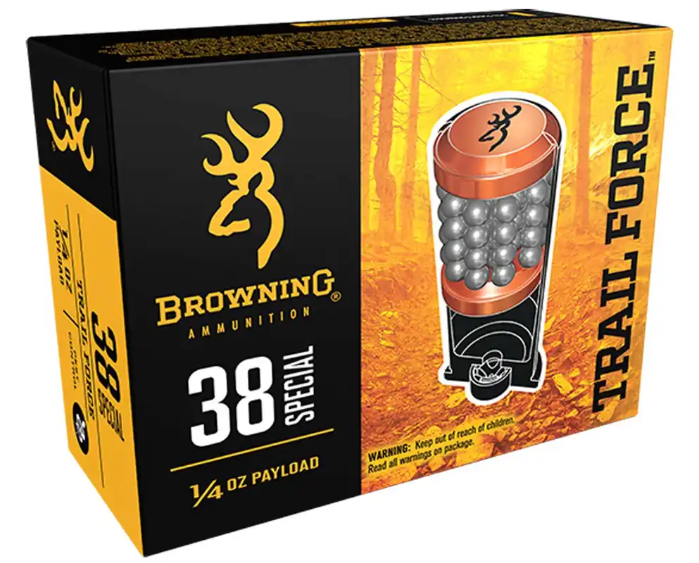 Browning Ammo B191300381 Trail Force38 Special Shotshell #9 Shot 20 Round Box