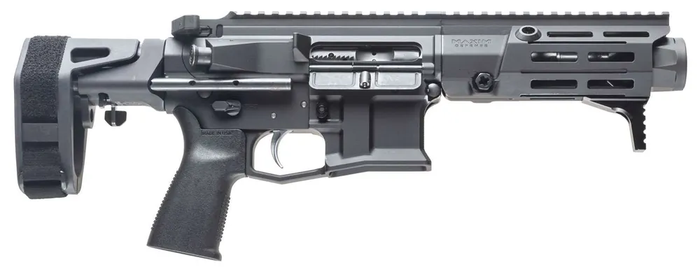 Maxim MXM47803 PDX 5.56x45mm NATO 5.50" 20+1 Black Maxim SCW Stock Black Polymer Grip