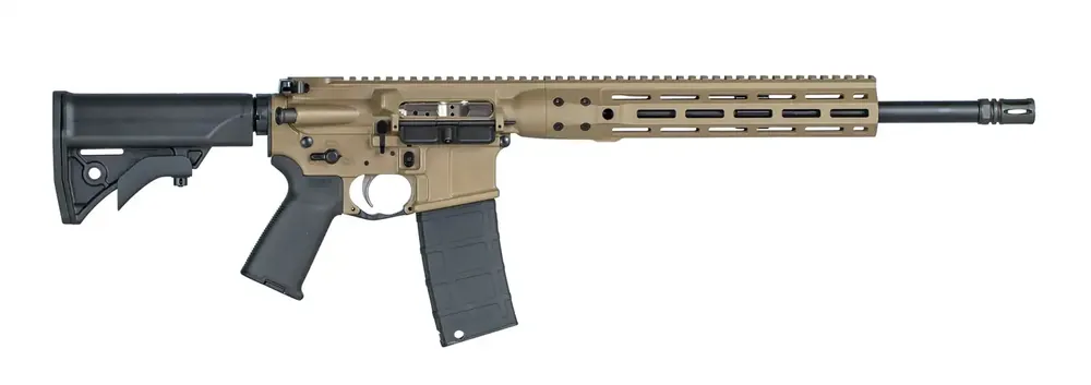 LWRC ICDIR3CK16ML Individual Carbine Direct Impingement 300 Blackout 16.10" 30+1 Flat Dark Earth Anodized 6 Position Stock MLOK