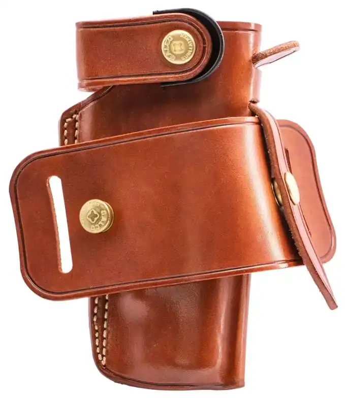 Galco IRO212 Iron Hide Tan Leather OWB Kimber 1911 5" Ambidextrous