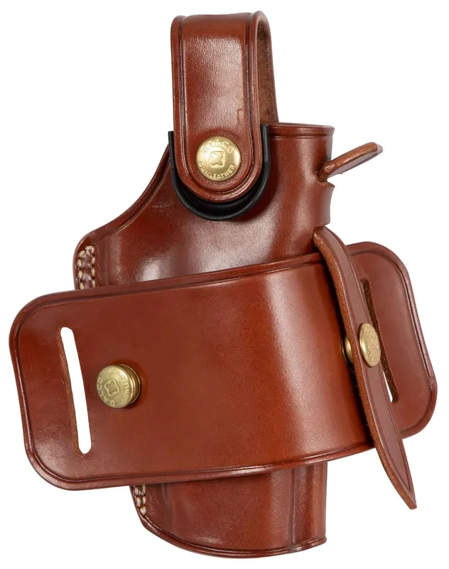 Galco IRO266 Iron Hide Tan Leather OWB Kimber 1911 4" Ambidextrous